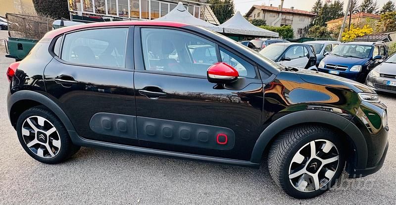 Usata Citroën C3 PureTech 82 CV (60 kW) 2017 Nero Berlina