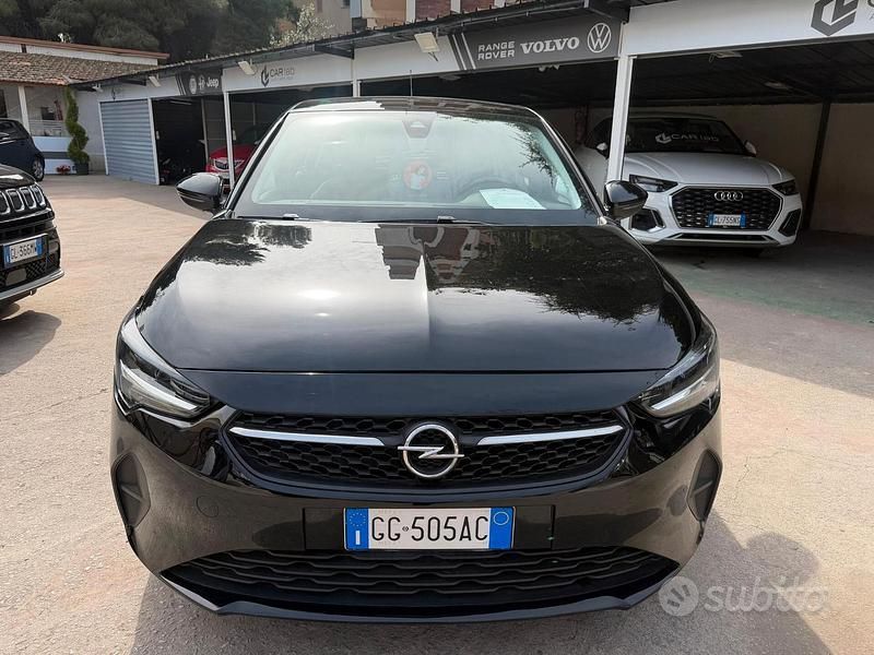 Usata Opel Corsa Elegance 100 CV (73 kW) 2021 Nero Utilitaria