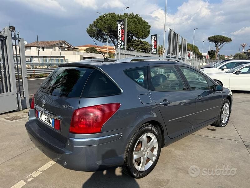 Usata Peugeot 407 170 CV (125 kW) 2008 Blu Berlina