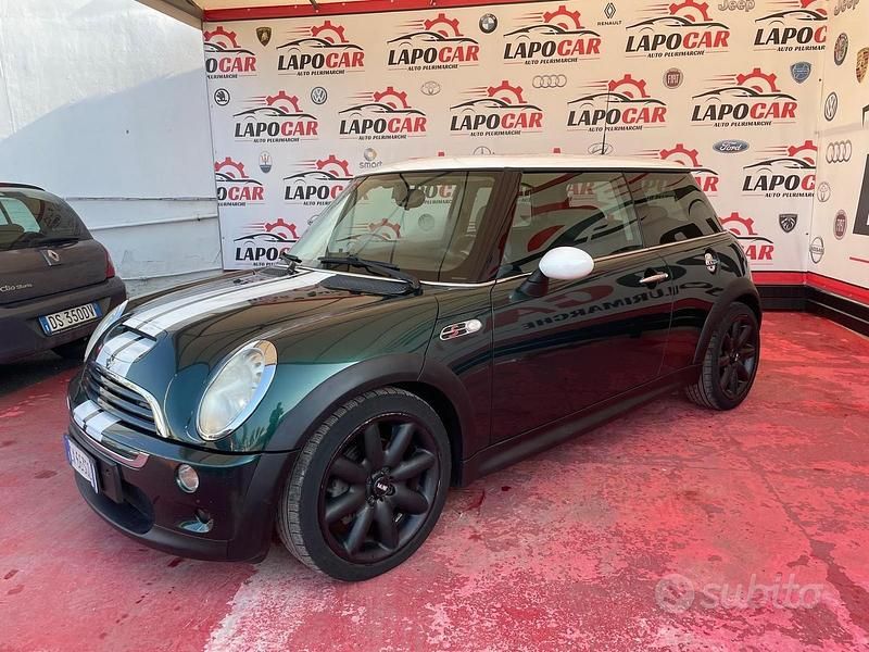 Usata Mini Cooper S 170 CV (125 kW) 2005 Verde Utilitaria