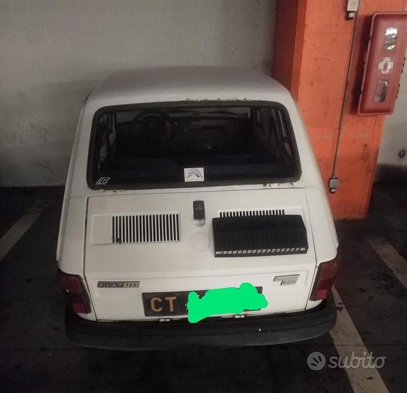 Bianco Usata 1970 Fiat 126 Utilitaria | 1200 € - Immagine 1/4