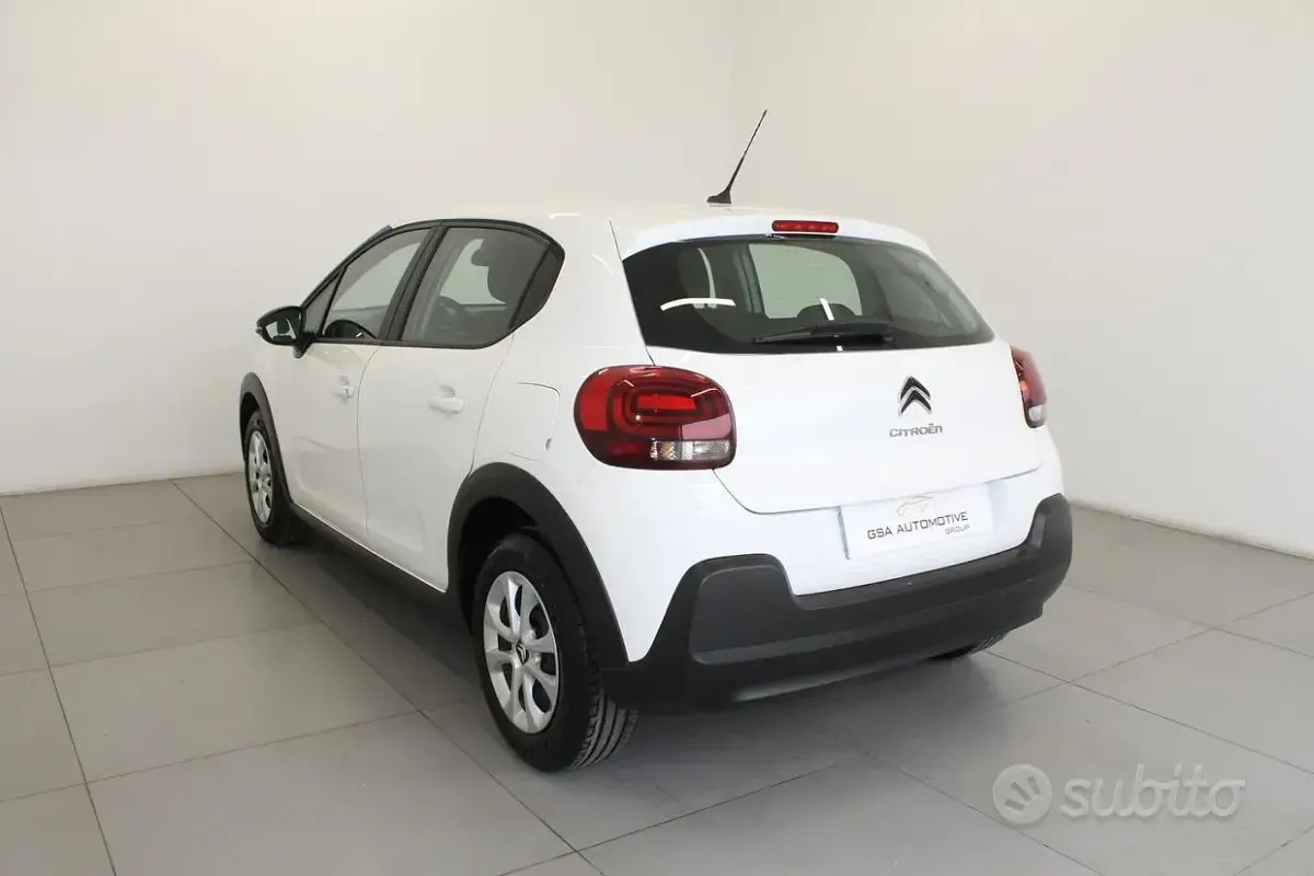 Usata Citroën C3 Feel 83 CV (61 kW) 2020 Bianco Utilitaria