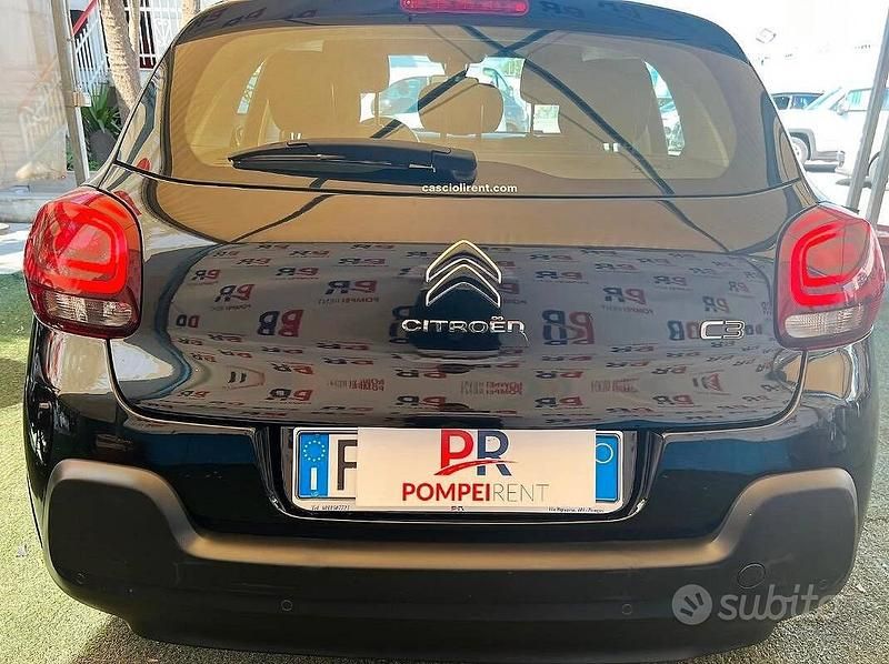 Usata Citroën C3 Feel 75 CV (55 kW) 2018 Nero Utilitaria
