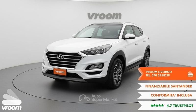 Usata Hyundai Tucson 136 CV (100 kW) 2019 Bianco SUV