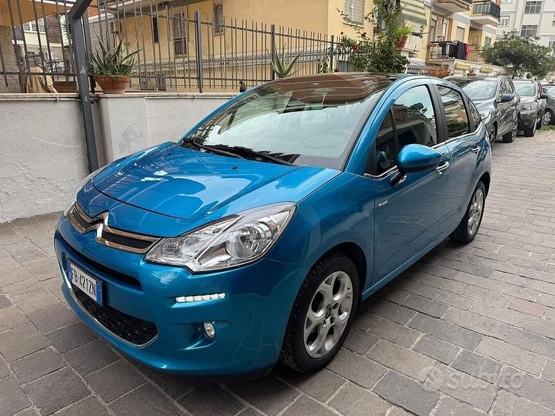 Usata Citroën C3 Exclusive 82 CV (60 kW) 2017 Blu Utilitaria