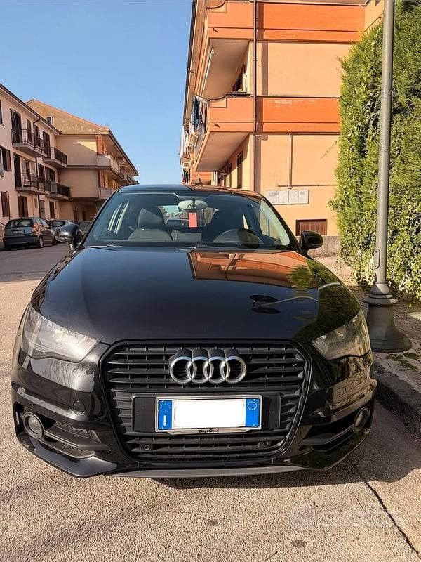 Usata Audi A1 S-Line 105 CV (77 kW) 2015 Nero Berlina