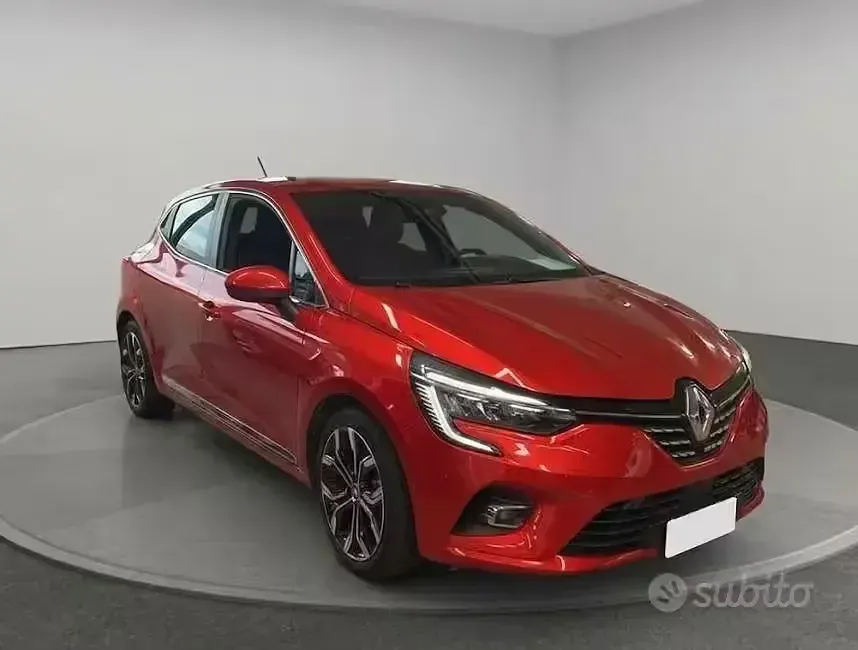 Usata Renault Clio V 101 CV (74 kW) 2021 Rosso Berlina