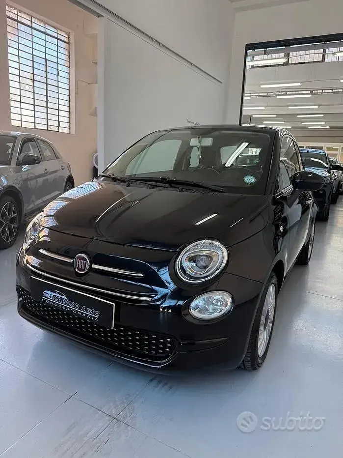 Usata Fiat 500 Lounge 69 CV (50 kW) 2018 Nero Utilitaria