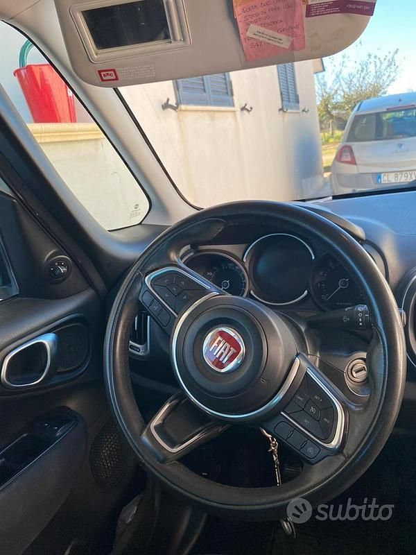 Usata Fiat 500L Cross 95 CV (69 kW) 2018 Bianco Monovolume