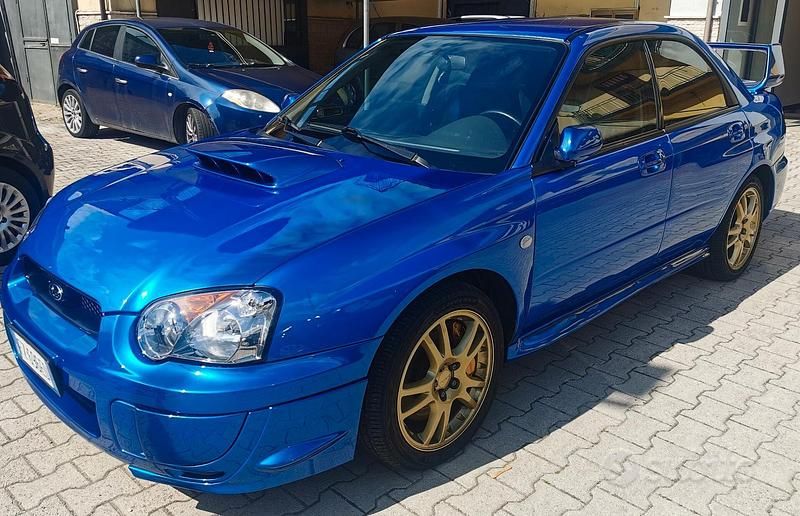 Usata Subaru Impreza 265 CV (194 kW) 2003 Blu Berlina