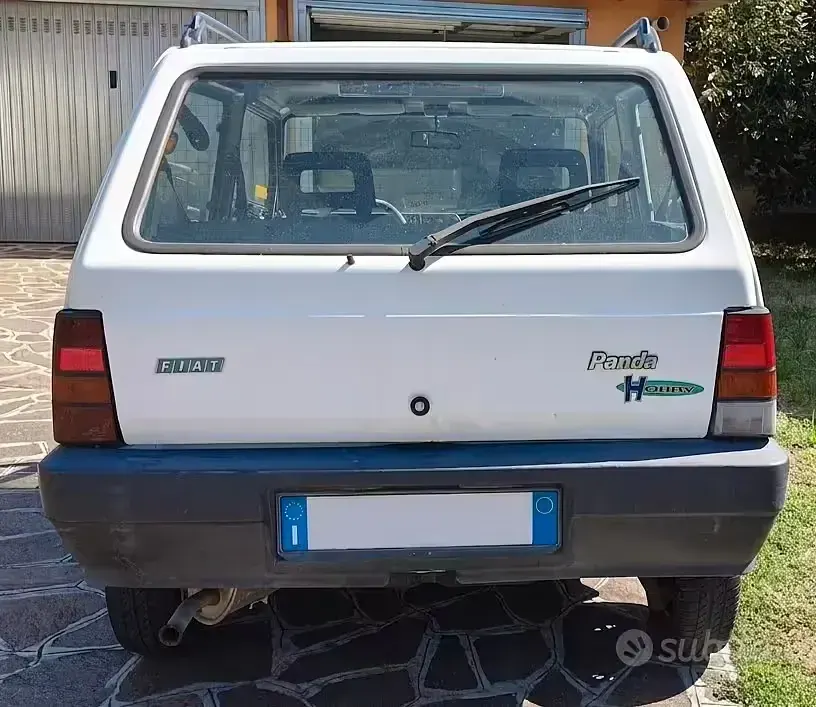 Usata Fiat Panda 54 CV (39 kW) 2001 Bianco Utilitaria