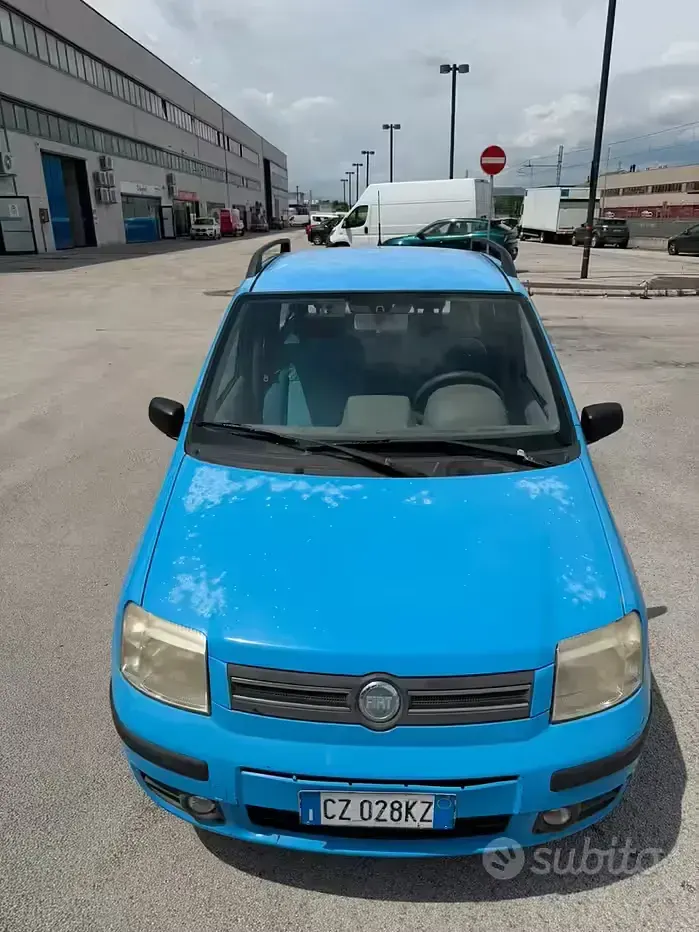 Usata Fiat Panda 60 CV (44 kW) 2006 Blu Utilitaria
