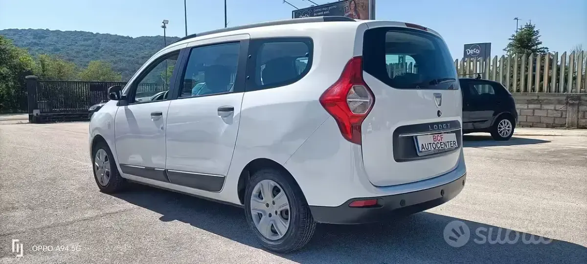 Usata Dacia Lodgy 116 CV (85 kW) 2019 Bianco Monovolume