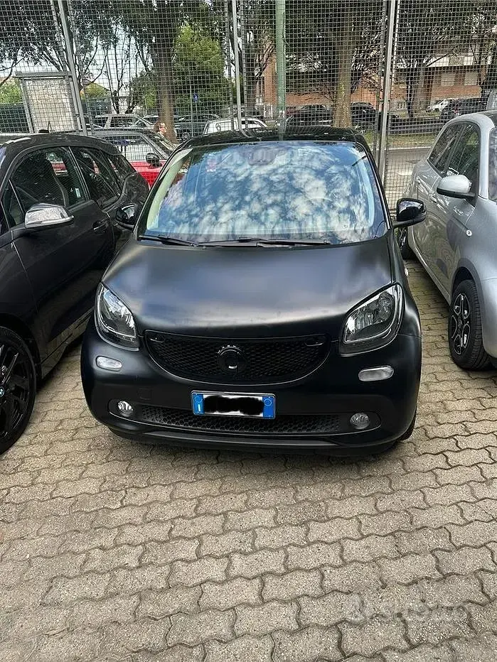 Usata Smart ForFour Passion 71 CV (52 kW) 2017 Nero Utilitaria