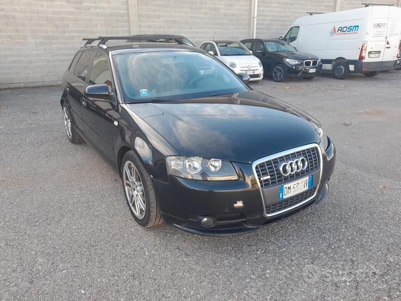 Nero Usata 2008 Audi A3 Ambition Tre volumi | 3300 € (Super prezzo) - Immagine 1/4