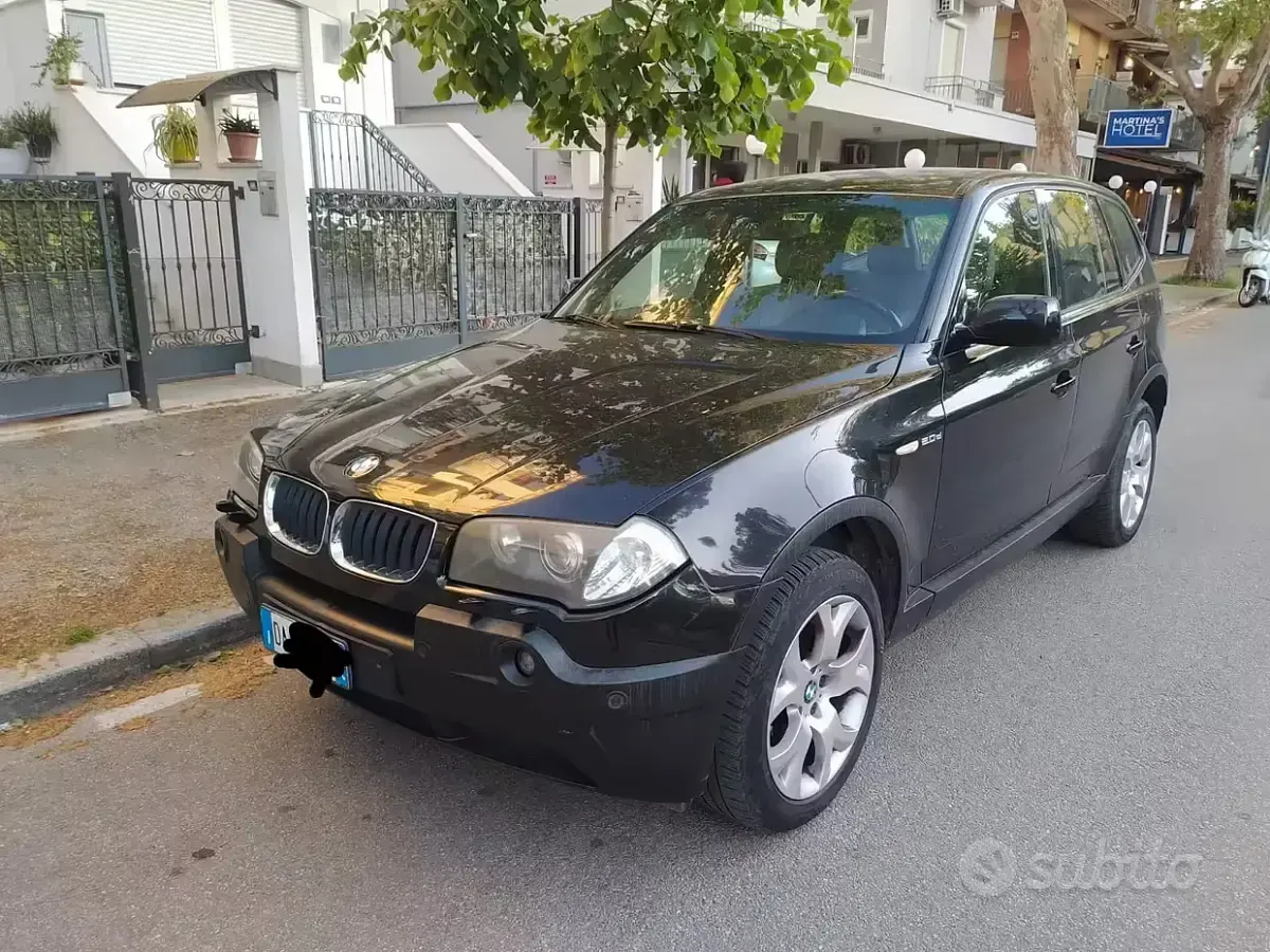 Usata BMW X3 150 CV (110 kW) 2006 Nero SUV