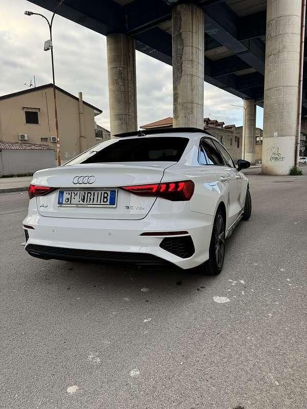 Usata Audi A3 S-Line 150 CV (110 kW) 2021 Nero Berlina