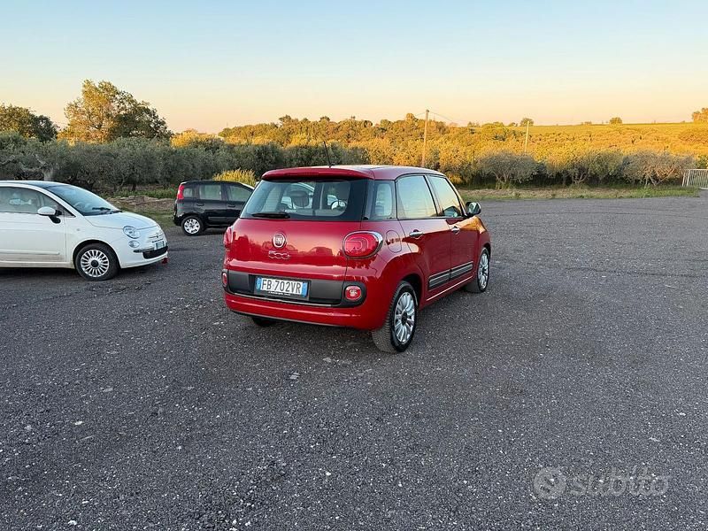 Usata Fiat 500L Lounge 95 CV (69 kW) 2015 Rosso Monovolume