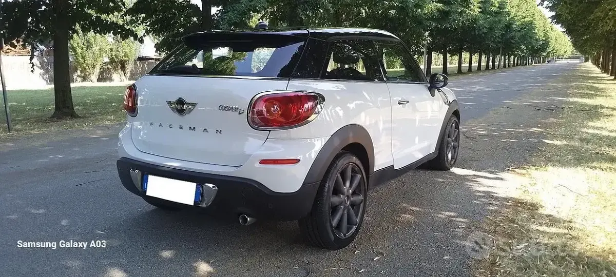 Usata Mini Cooper Paceman 111 CV (81 kW) 2013 Bianco SUV
