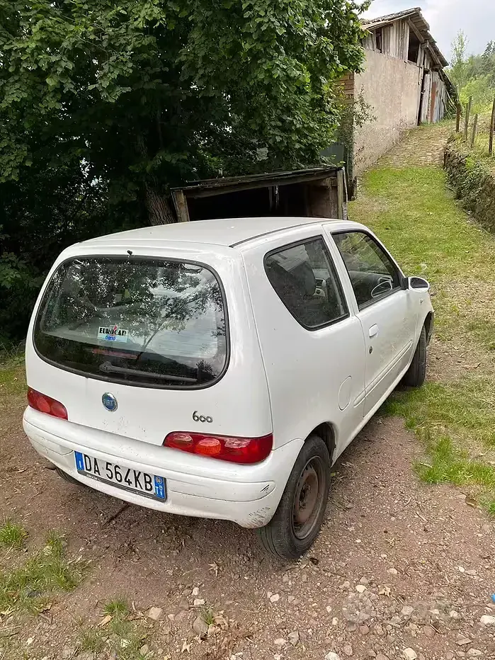 Usata Fiat 600 54 CV (39 kW) 2006 Bianco Utilitaria