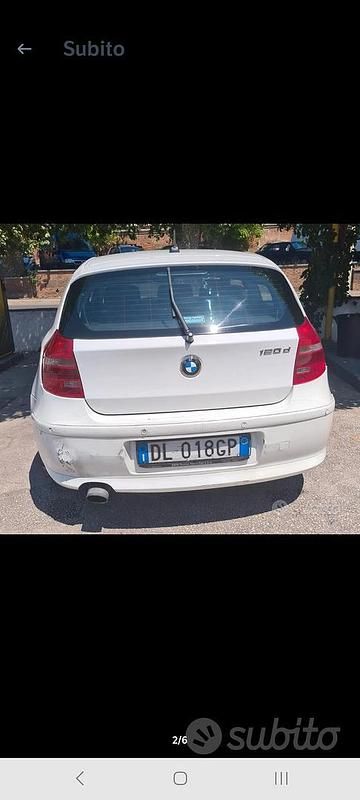 Usata BMW 120 177 CV (130 kW) 2007 Bianco Utilitaria