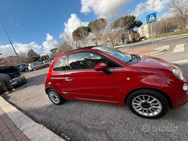 Usata Fiat 500 69 CV (50 kW) 2014 Rosso Utilitaria