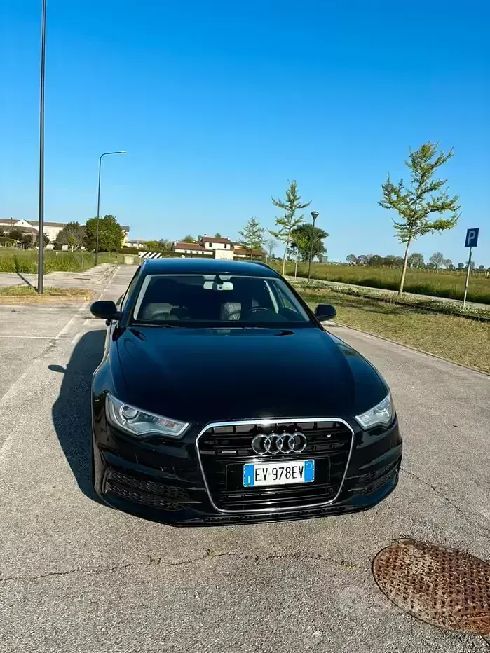 Usata Audi A6 S-Line 204 CV (150 kW) 2014 Nero Station wagon