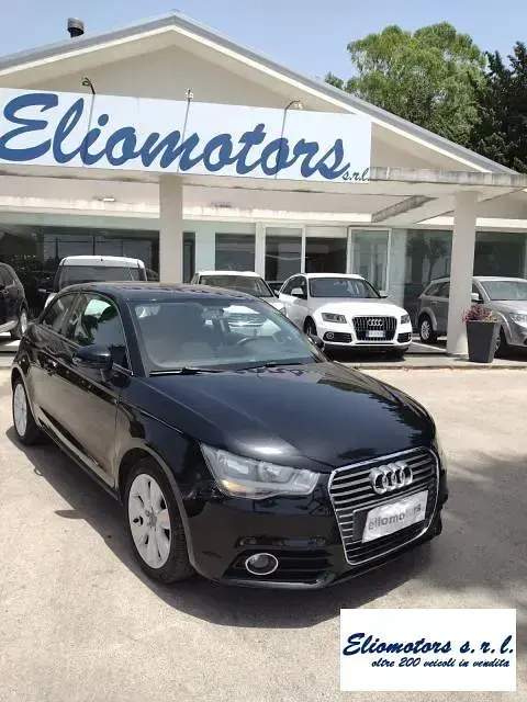 Usata Audi A1 Ambition 104 CV (76 kW) 2011 Nero Utilitaria