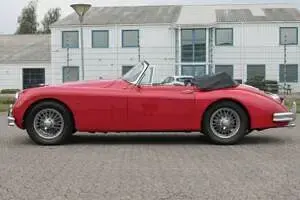 Usata Jaguar XK SE 213 CV (156 kW) 1958 Rosso Cabrio