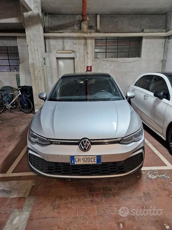 Usata VW Golf VIII GTD 200 CV (147 kW) 2022 Grigio Berlina