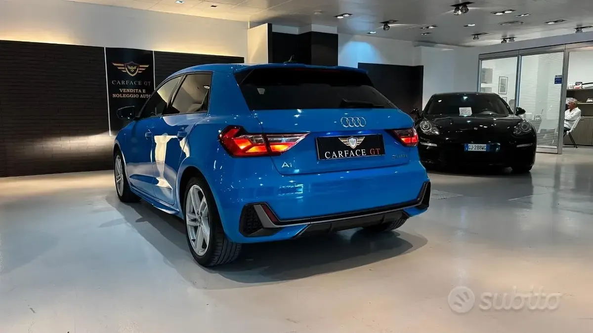 Usata Audi A1 S-Line 95 CV (69 kW) 2019 Bluazzurro SUV