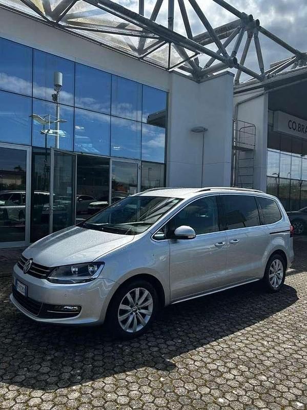 Usata VW Sharan Highline 150 CV (110 kW) 2016 Argento Monovolume
