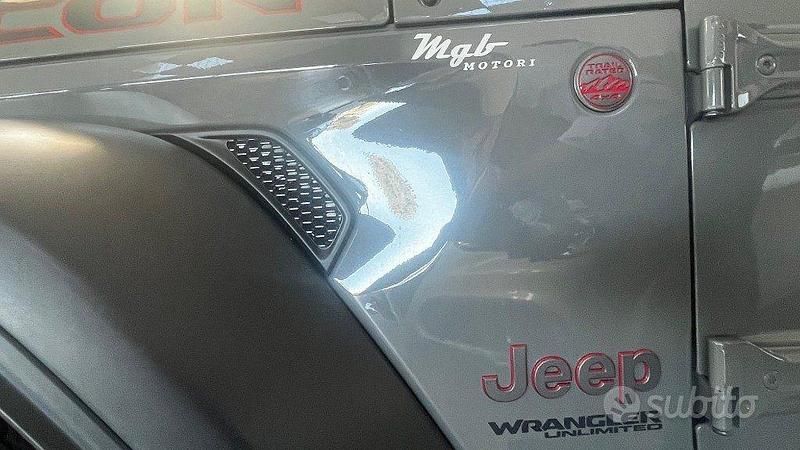 Usata Jeep Wrangler Unlimited Rubicon 200 CV (147 kW) 2019 Grigio SUV