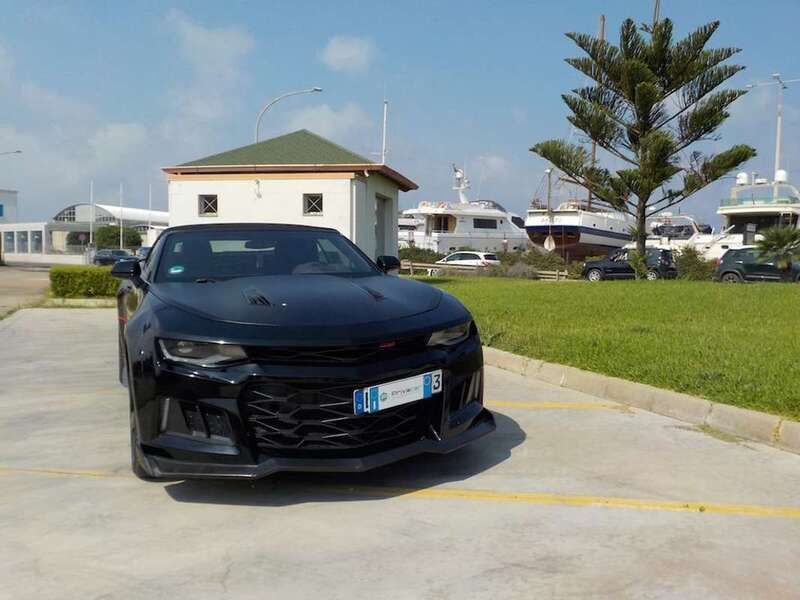 Usata Chevrolet Camaro 453 CV (333 kW) 2016 Nero Cabrio