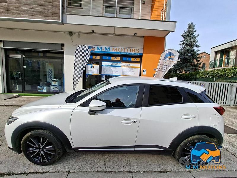 Usata Mazda CX-3 Exceed 105 CV (77 kW) 2017 Bianco SUV