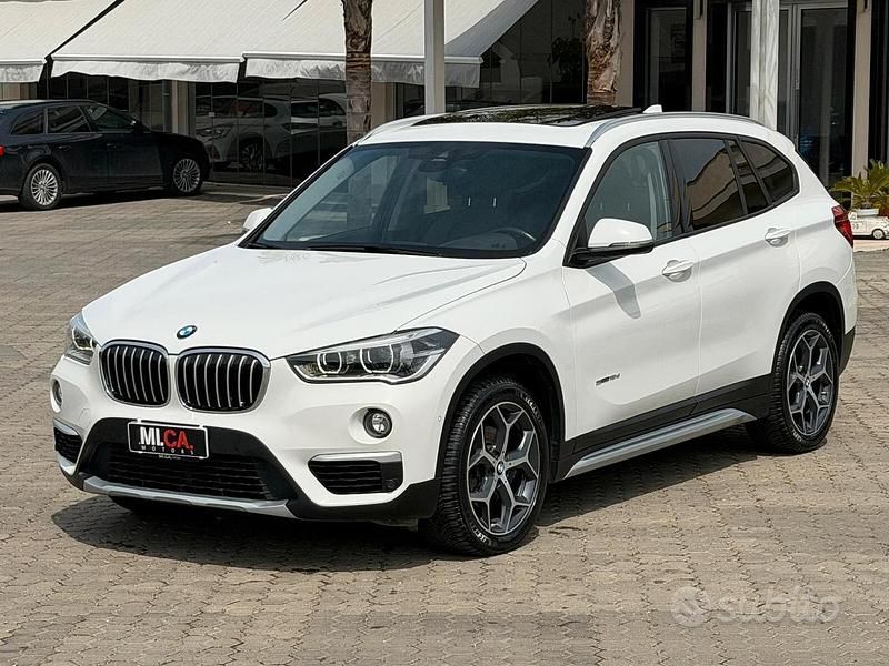 Usata BMW X1 xLine 150 CV (110 kW) 2016 Bianco SUV