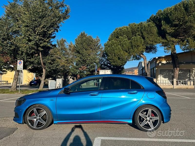 Usata Mercedes A250 2013 Blu Coupé
