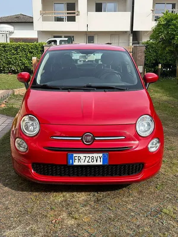 Usata Fiat 500 Pop 69 CV (50 kW) 2018 Rosso Utilitaria