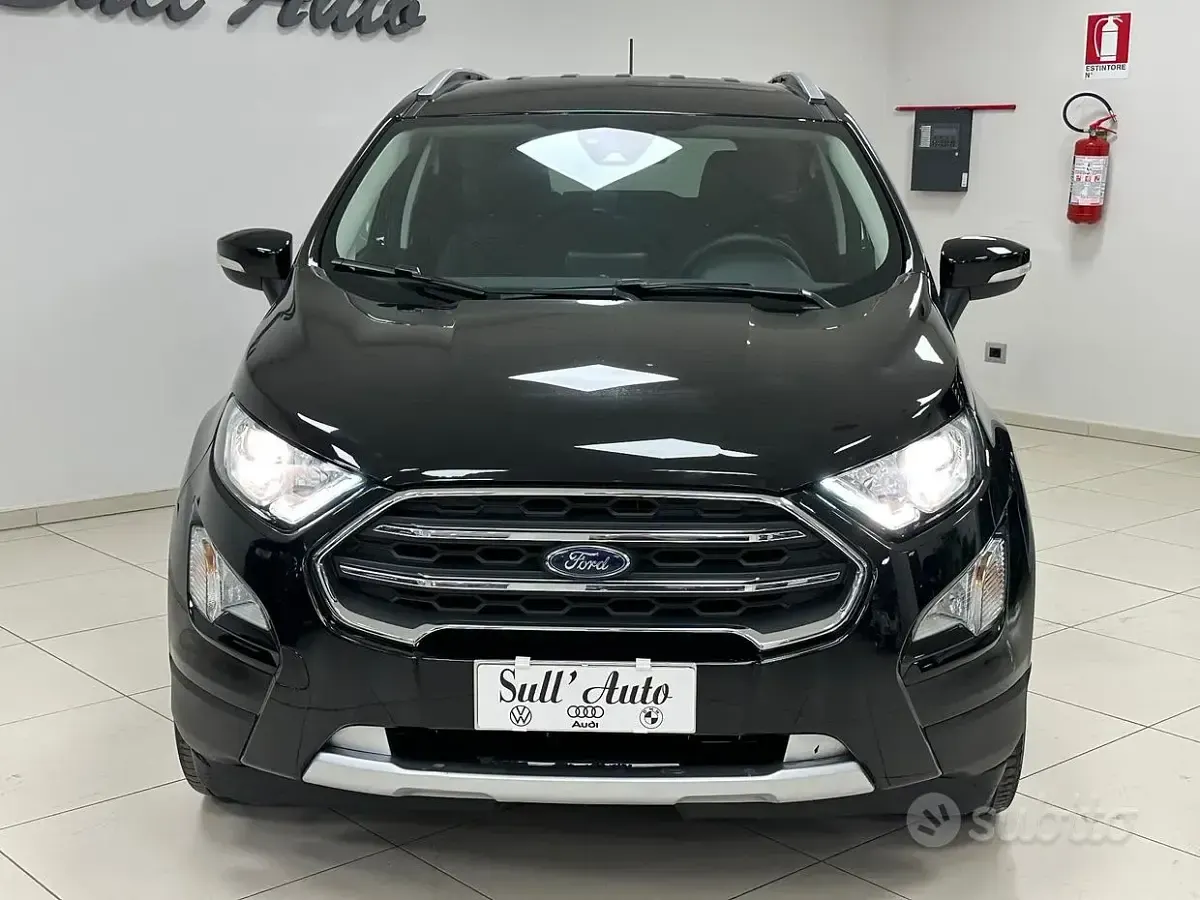 Usata Ford Ecosport Titanium 95 CV (69 kW) 2021 Nero SUV