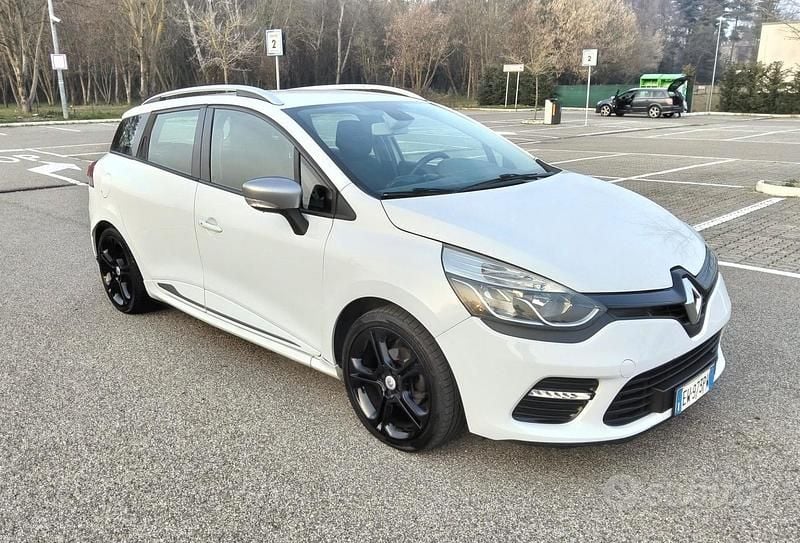Usata Renault Clio GrandTour GT 120 CV (88 kW) 2014 Bianco Station wagon