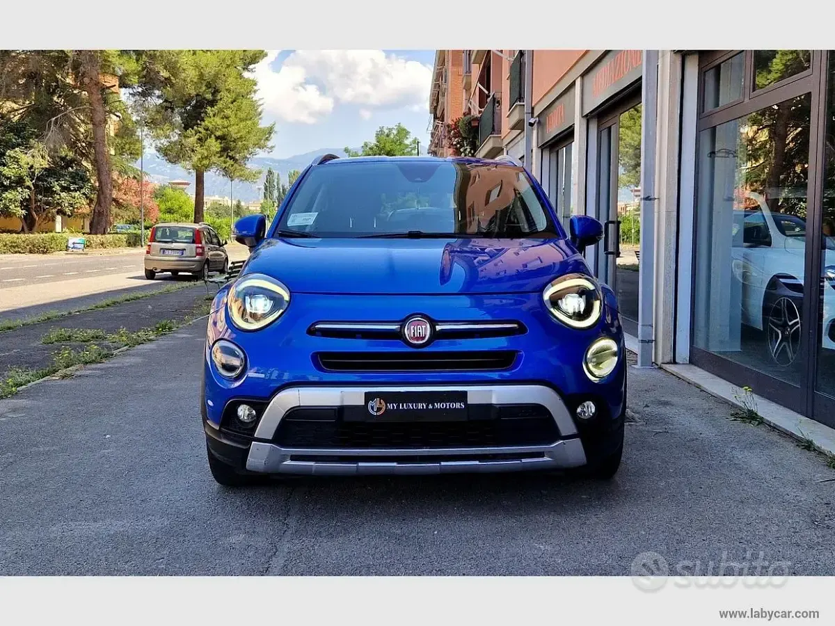 Usata Fiat 500X Cross 120 CV (88 kW) 2018 Bluazzurro SUV