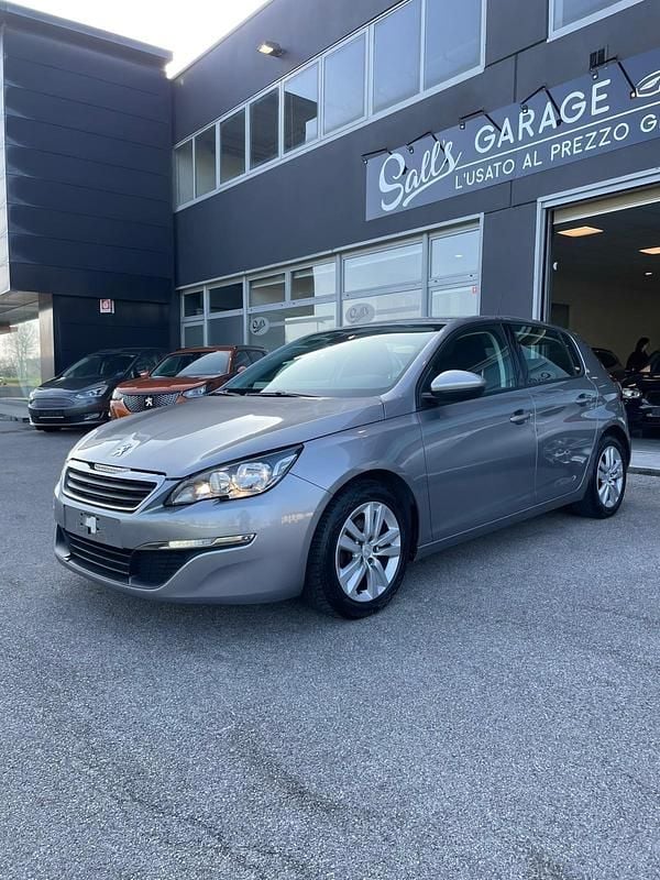 Usata Peugeot 308 81 CV (59 kW) 2014 Argento Berlina