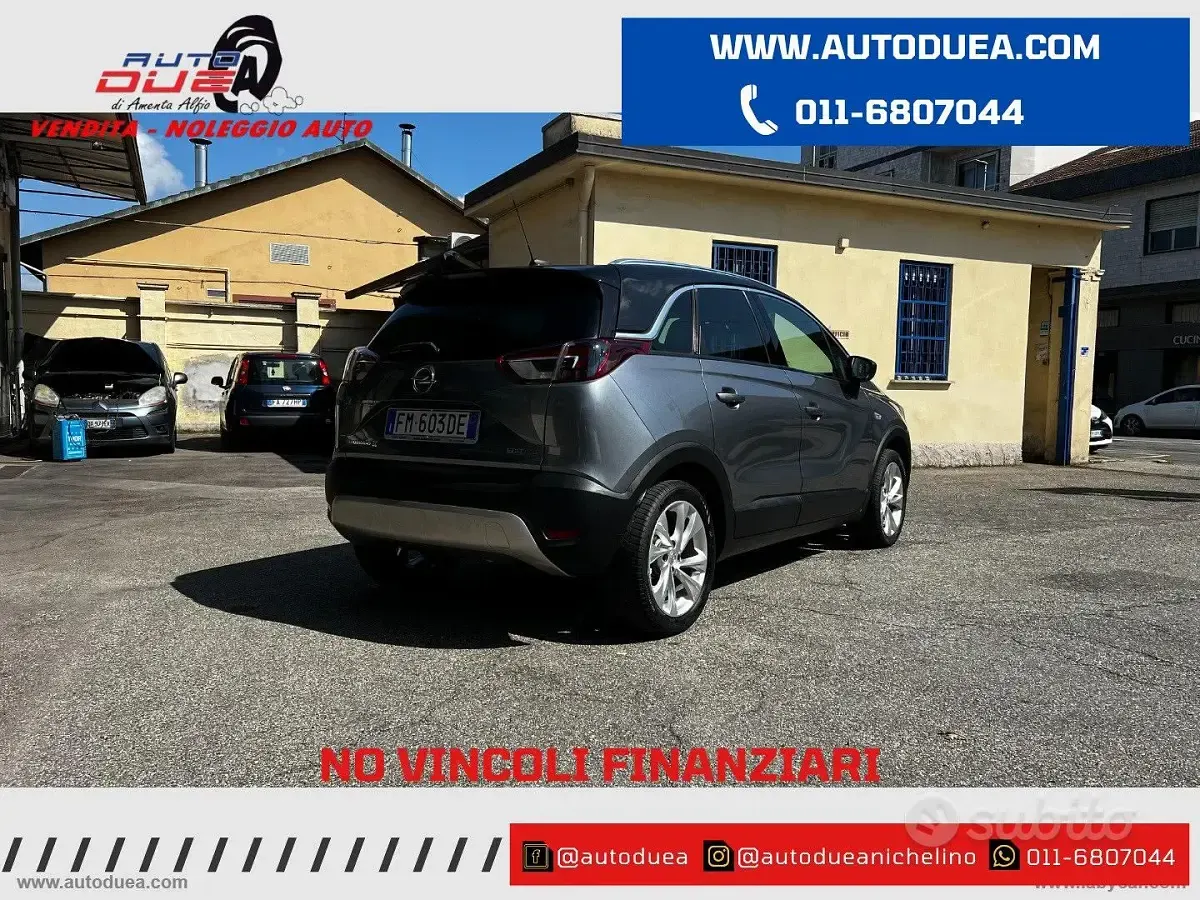 Occasion Opel Crossland X S 110 ch (80 kW) 2017 Gris SUV
