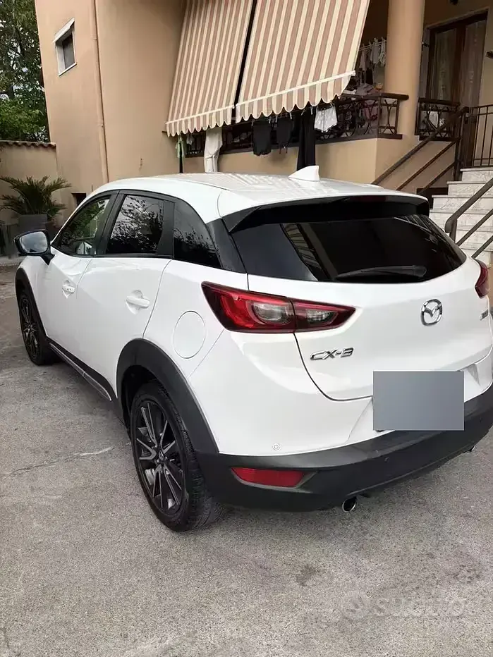 Usata Mazda CX-3 105 CV (77 kW) 2018 Bianco SUV