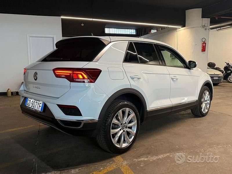 Usata VW T-Roc Advance 150 CV (110 kW) 2021 Bianco SUV
