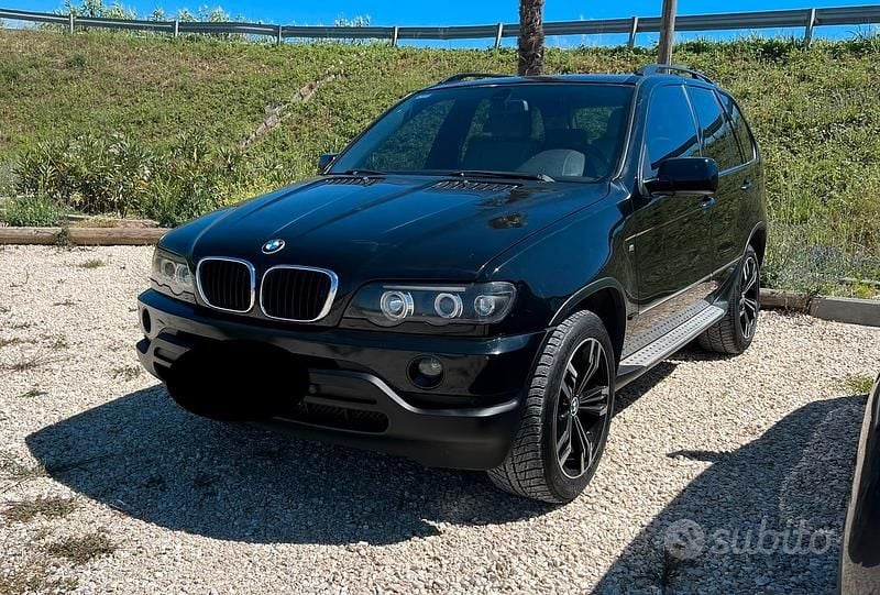 Usata BMW X5 184 CV (135 kW) 2002 Nero SUV
