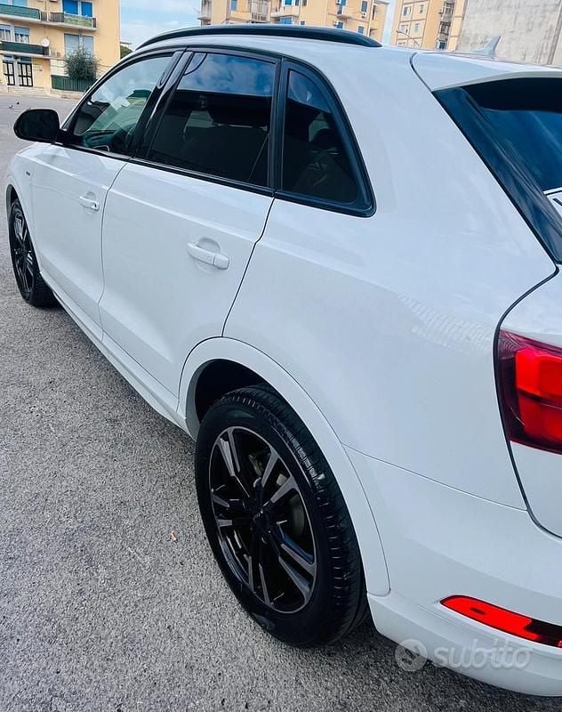 Usata Audi Q3 S-Line 150 CV (110 kW) 2017 Bianco SUV