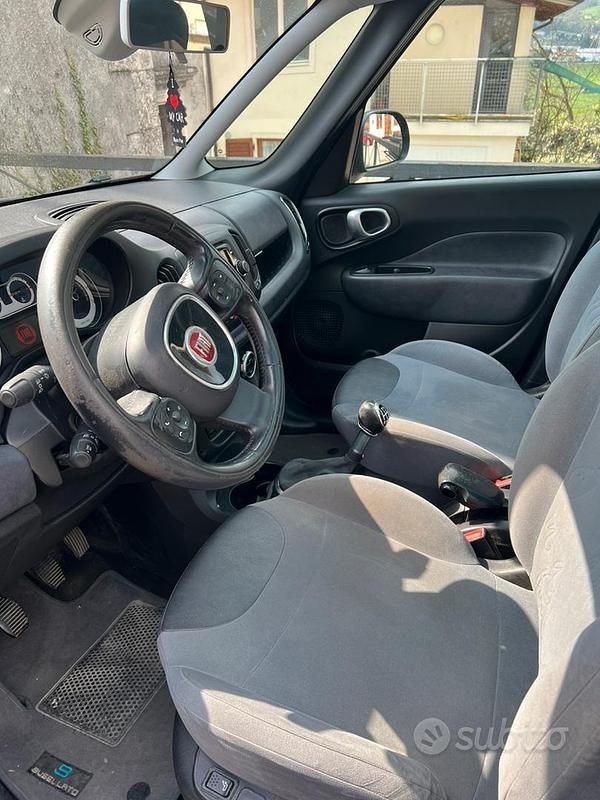 Usata Fiat 500L 95 CV (69 kW) 2015 Nero Monovolume
