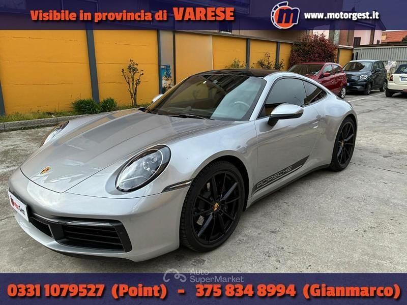 Usata Porsche 911 Carrera 4 385 CV (283 kW) 2021 Grigio Coupé