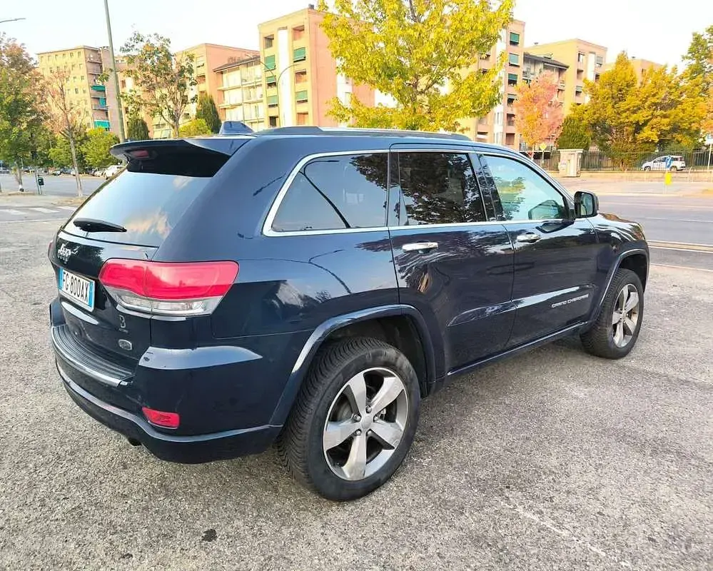 Usata Jeep Grand Cherokee Overland 250 CV (183 kW) 2016 Blu/azzurro SUV